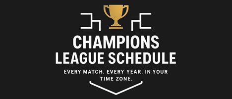Champions League Schedule